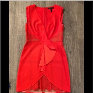 BCBGMAXAZRIA Red Dress
